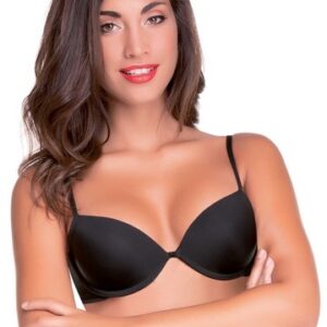 Reggiseno Megan - Love&Bra - Reggiseno in microfibra con coppa graduata e ferretto. Effetto push-up per valorizzare il décolleté.