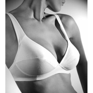 Reggiseno GIOS Madrid: Comfort naturale e stile senza tempo. Il puro cotone avvolge il tuo corpo in una morbida carezza. La tua bellezza esaltata con sicurezza.