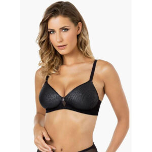 Il reggiseno senza ferretto Lepel 2739 offre sostegno e comfort eccezionali. Con coppe in tessuto spacer e fusto in tulle, garantisce una vestibilità impeccabile.