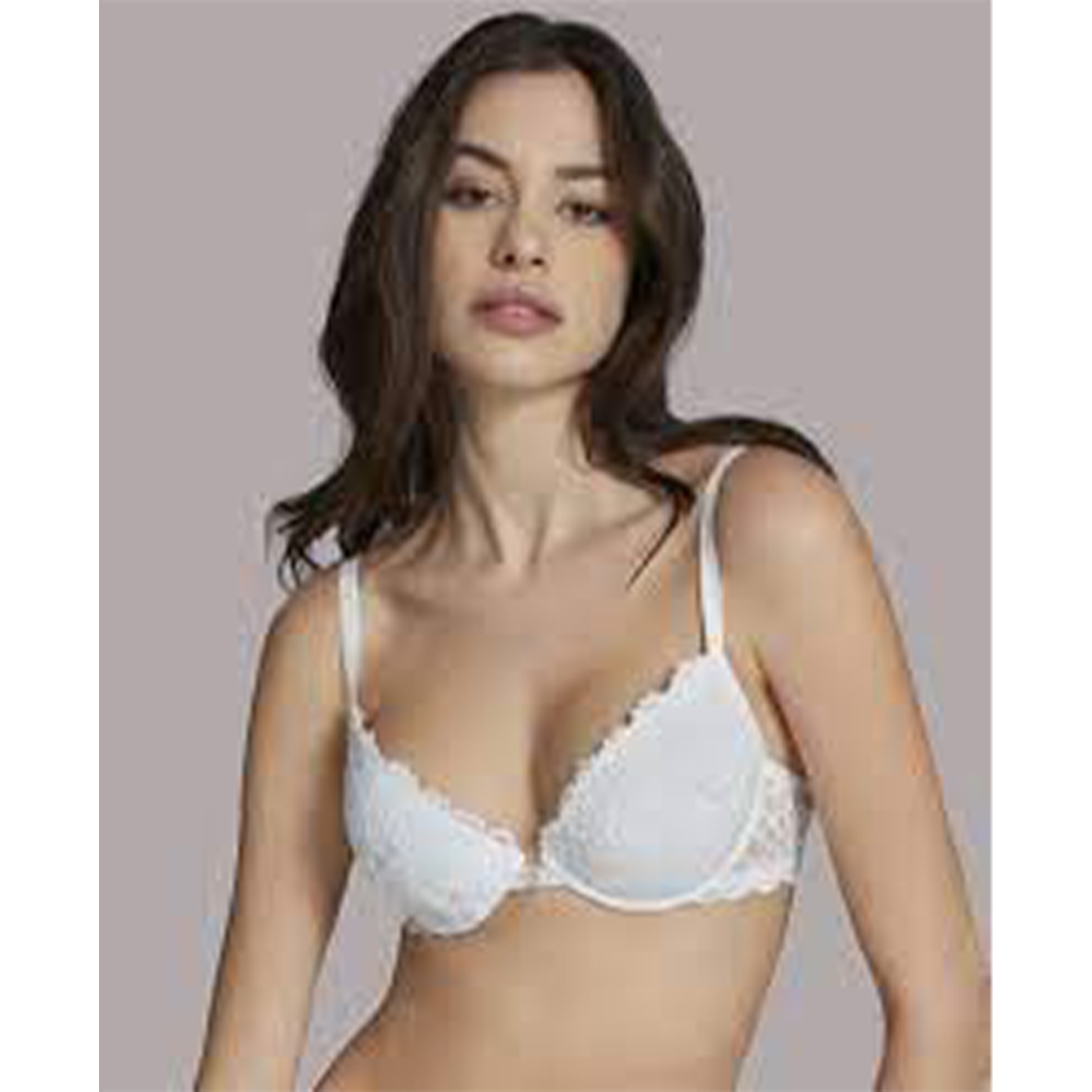Il reggiseno push-up Papillon Favola E1008 offre un sostegno ottimale, un effetto push-up naturale e un pizzo raffinato, per un decolleté perfetto e un comfort duraturo.