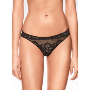 5103 Slip Infiore: brasiliana donna interamente in pizzo con tassello in cotone. Eleganza, sensualità e comfort per ogni occasione.