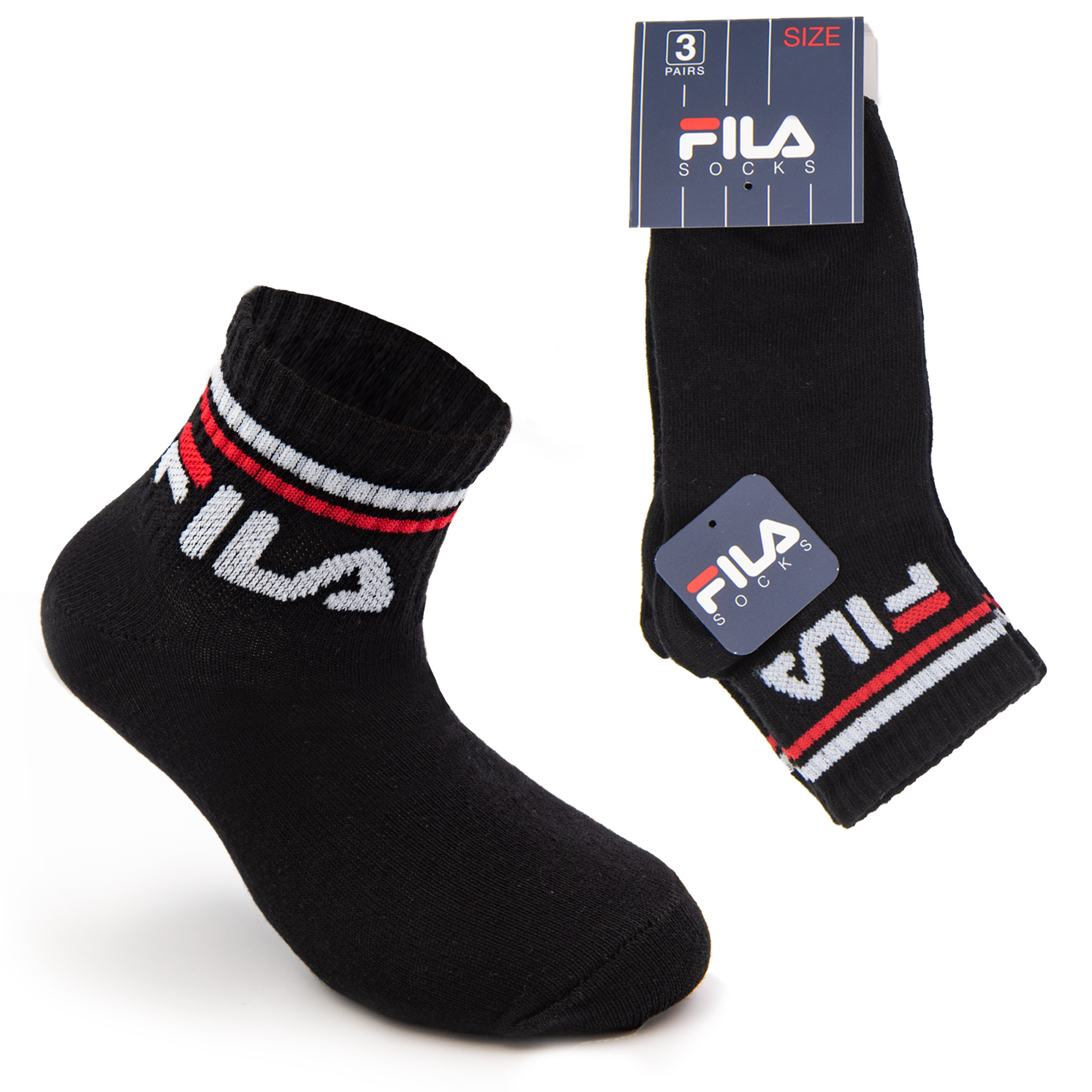 Calzini Fila Bimbo/Bimba F8338 - 3 pezzi - immagine 3